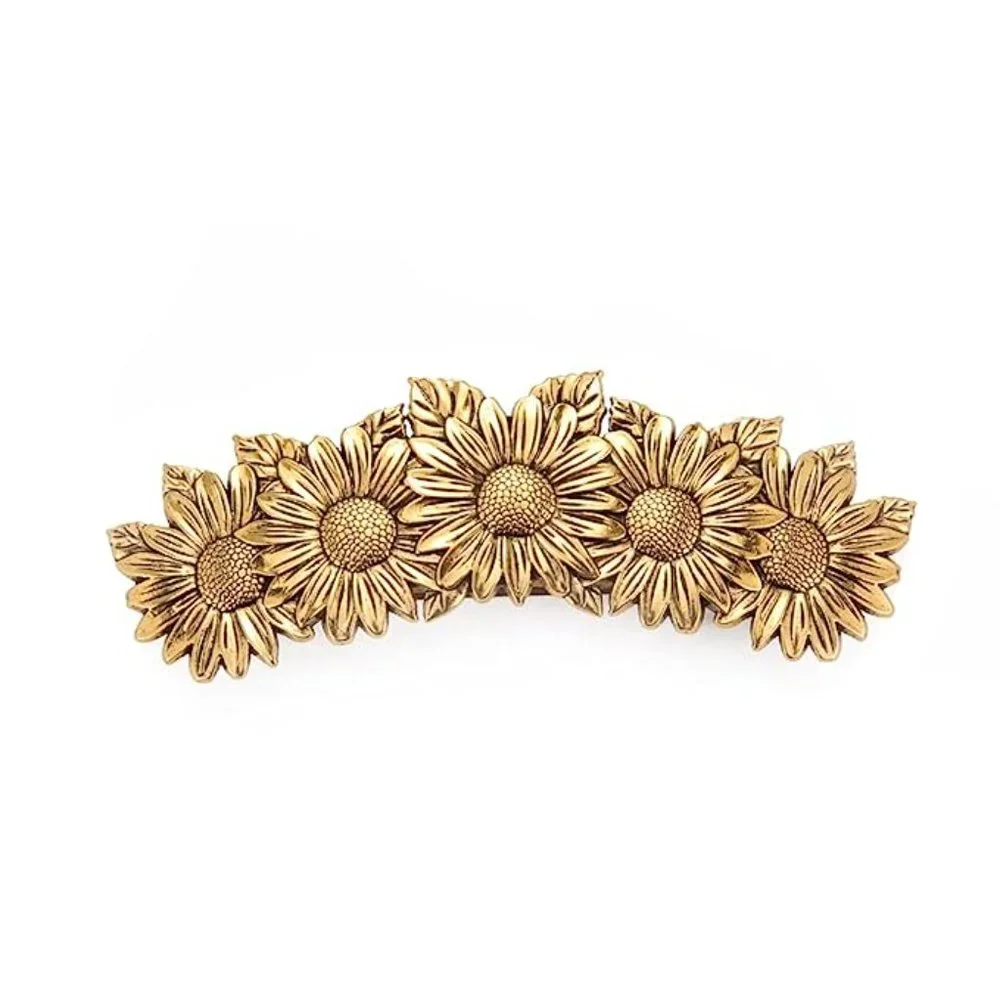 NEW! 🌻 Sunflowers Gold Hair Clip